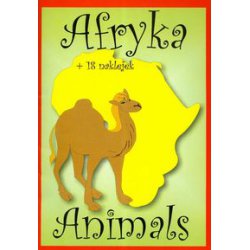 Kolorowanka Animals Afryka + 18 naklejek